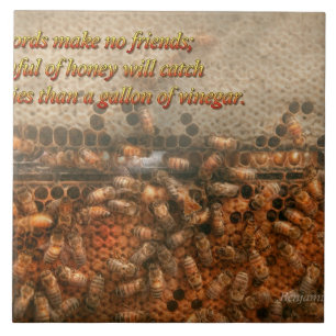 Azulejo Inspiración - Apiario - Abejas - Dulce éxito