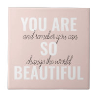 Inspiración, Eres Tan Hermosa Cita Positiva