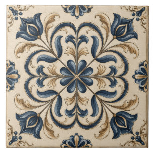 Azulejo Inspirado en Europa Clásica