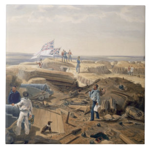 Azulejo Interior del Redan, placa 'de Seat de la guerra