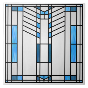 Azulejo Interpretación Nº 1 del estilo escolar de Prairi