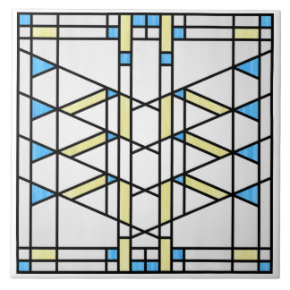 Azulejo Interpretación Nº 3 del estilo escolar de Prairie