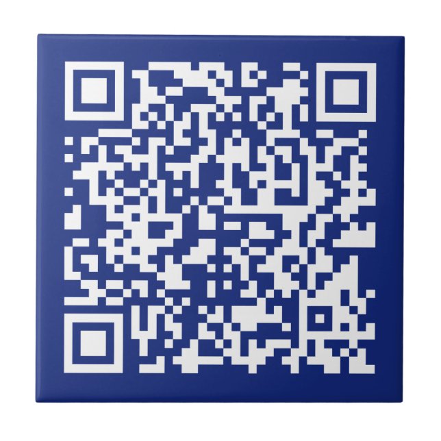 Azulejo Introducir URL de código QR generado instantáneame (Frente)