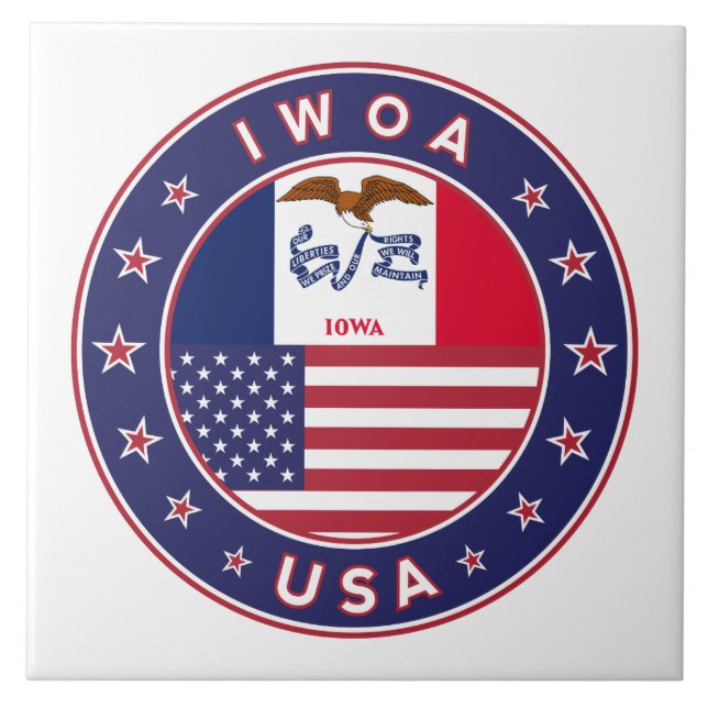 Azulejo Iowa (Frente)