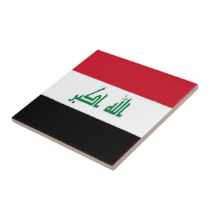Azulejo Iraki FLAG Iraq,