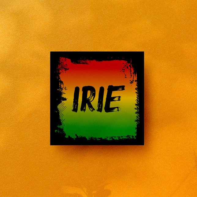 Azulejo IRIE Jamaican Rasta Caribbean Island Kitchen (Subido por el creador)