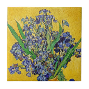 Azulejo Irises de Van Gogh