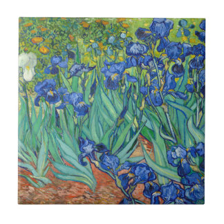 Azulejo Irises de Van Gogh