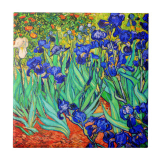 Azulejo Irises de Vincent Van Gogh