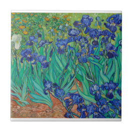 Azulejo Irises Vincent Van Gogh