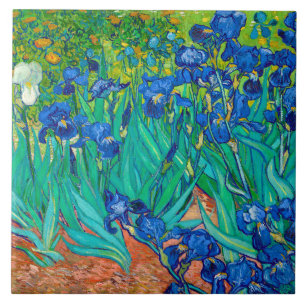 Azulejo Irises, Vincent van Gogh