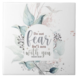 Azulejo Isaías 41:10 No temas que estoy contigo Biblia Ver
