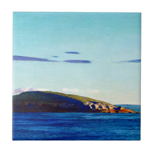 Azulejo Isla Blubber, Maine por Newell Convers Wyeth