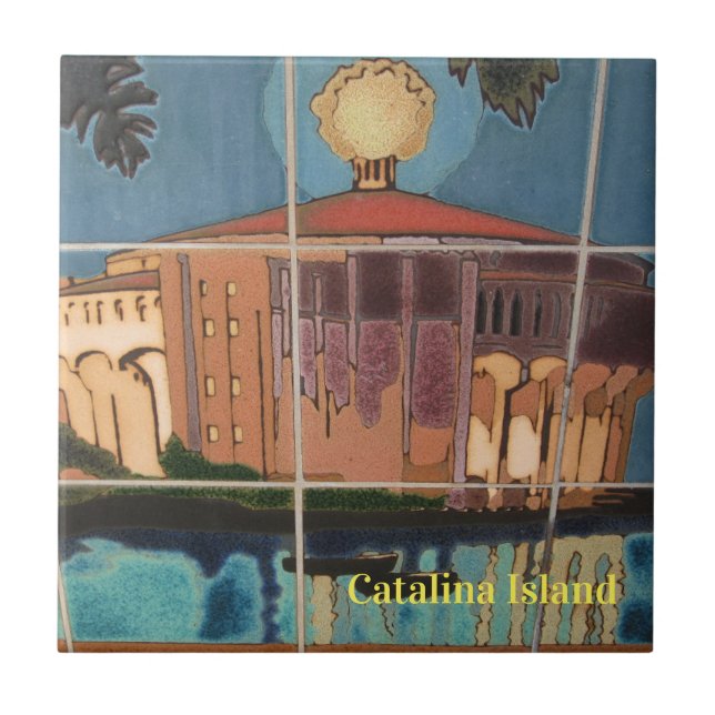 AZULEJO ISLA CATALINA CERAMIC TILE CASINO NOCHES (Frente)