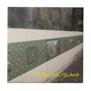 AZULEJO ISLA CATALINA CERAMIC TILE CASINO STROLL
