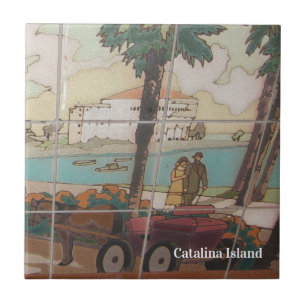 AZULEJO ISLA CATALINA CERAMIC TILE CASINO STROLL