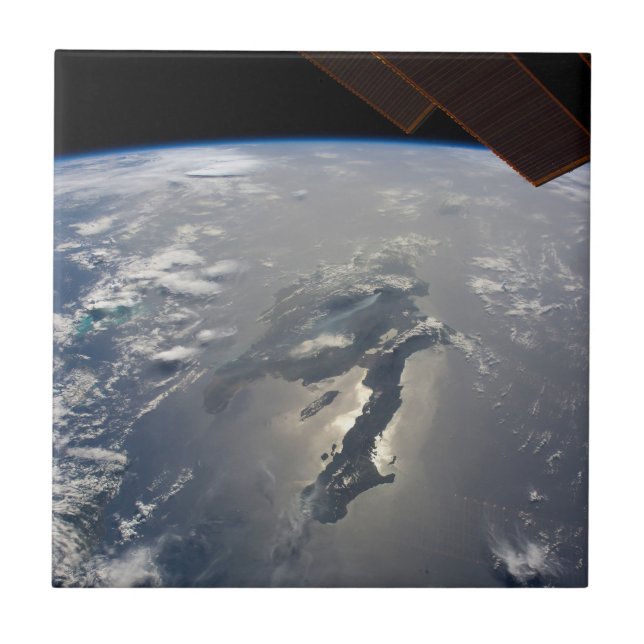 Azulejo Isla De La Española Con Sunglin (Frente)