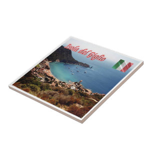 Azulejo ISLA TSC120 GIGLIO, Panorama, Toscana,