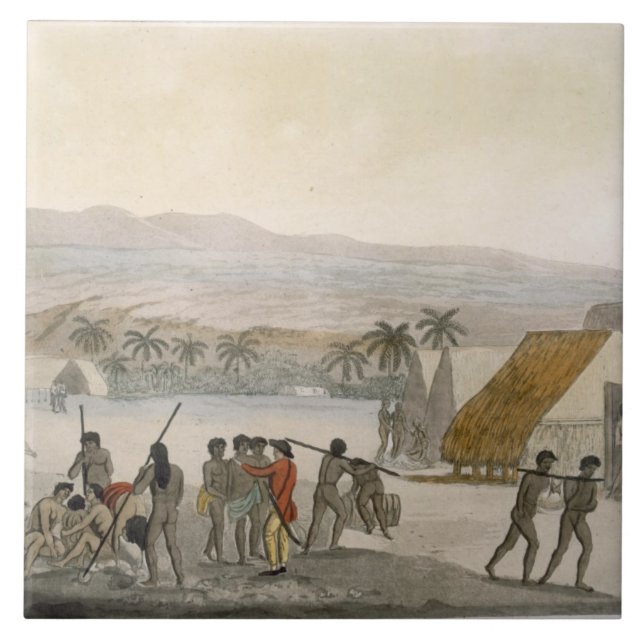 Azulejo Islas de bocadillo - occidental que negocia para (Frente)