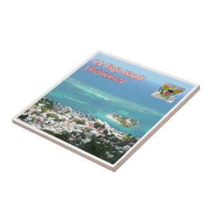 Azulejo ISLAS VIRGEN zVI014, cristianas,