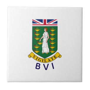 Azulejo Islas Vírgenes Británicas
