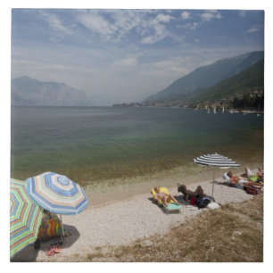 Azulejo Italia, Provincia de Verona, Brenzone. Lago de Gar