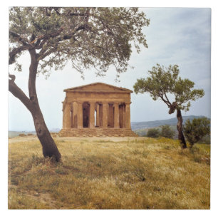 Azulejo Italia, Sicilia, Agrigento. Las ruinas del 2