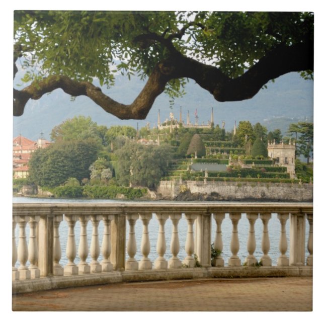 Azulejo Italia, Stresa, Lago Maggiore, Isola Bella (Frente)