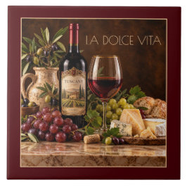 Azulejo Italian Vineyard LA DOLCE VITA