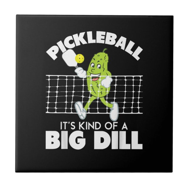 Azulejo It's Kind of A Big Dill - Funny Pickleball Paddle (Frente)