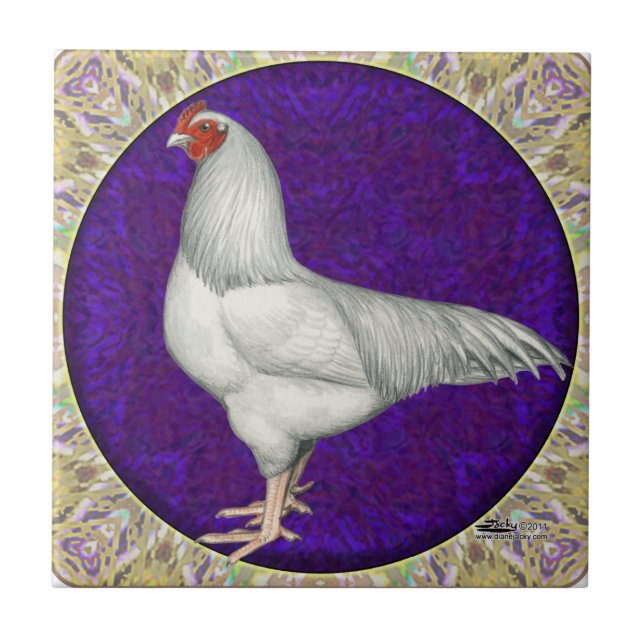 Azulejo Ixworth Rooster (Frente)