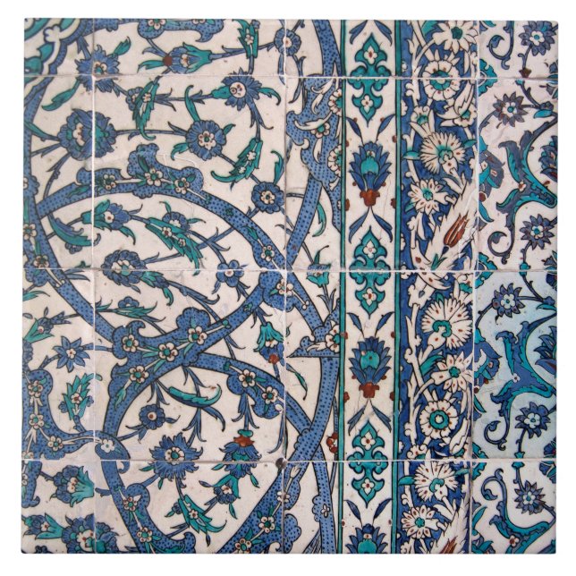 Azulejo Iznik Tiles entrelazados (Frente)