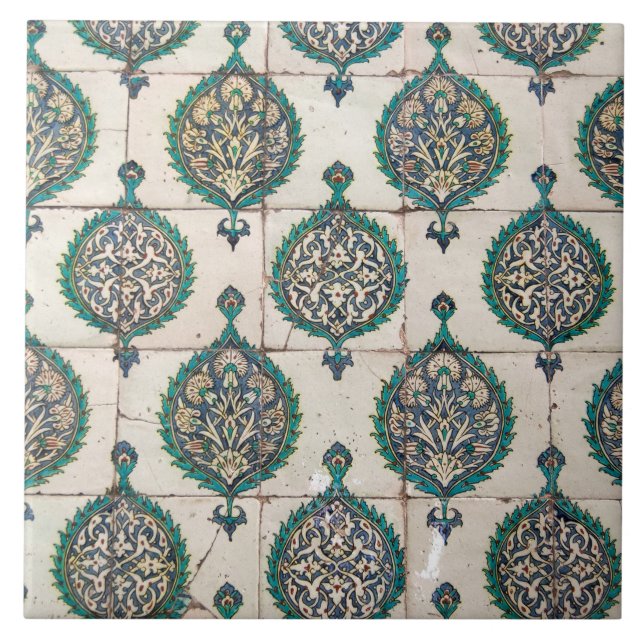 Azulejo Iznik Tiles Green (Frente)