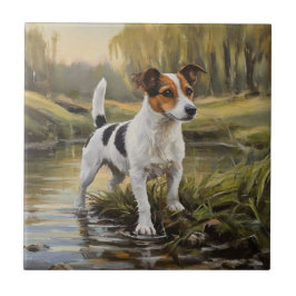 Azulejo Jack Russell Terrier