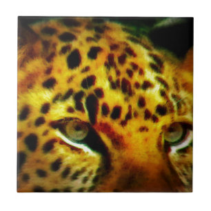 Azulejo Jaguar Eyes