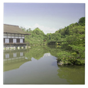 Azulejo Japón, Kioto, Jardín Japonés del Santuario Heia