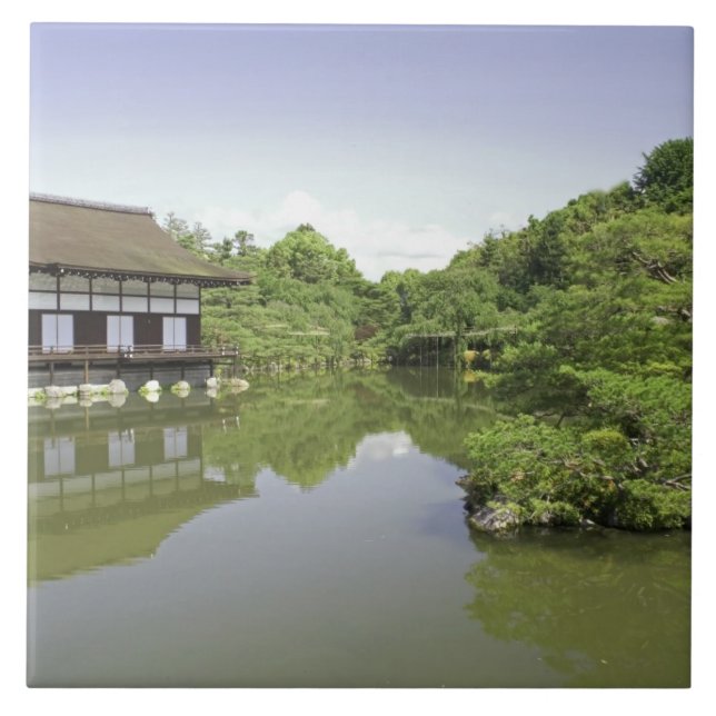 Azulejo Japón, Kioto, Jardín Japonés del Santuario Heian 2 (Frente)