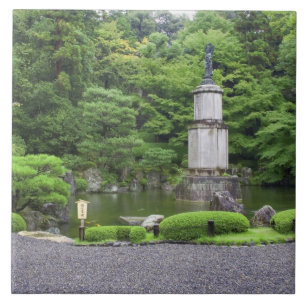 Azulejo Japón, Kyoto, Jardín de Piedras Silenciosas