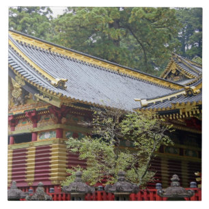 Azulejo Japón, Nikko. Santuario y mausoleo de Toshogu en 2