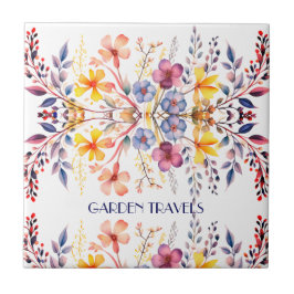 Azulejo Jardín acuático