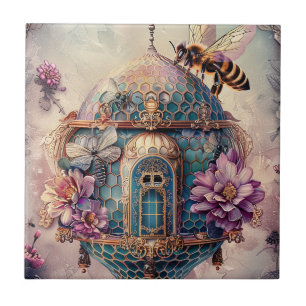 Azulejo Jardín de abejas encantadas fantasía (2)