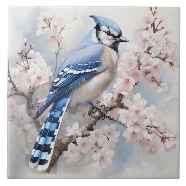 Azulejo Jardín de Jay Azul (Frente)