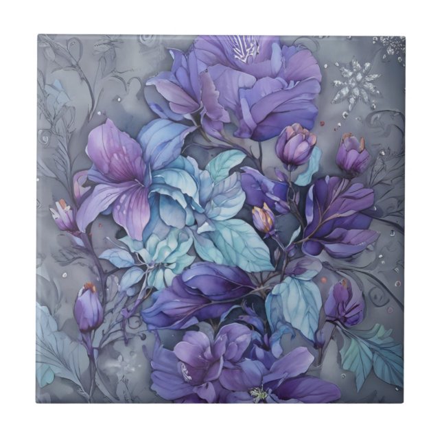 Azulejo Jardín de Vinca  (Frente)