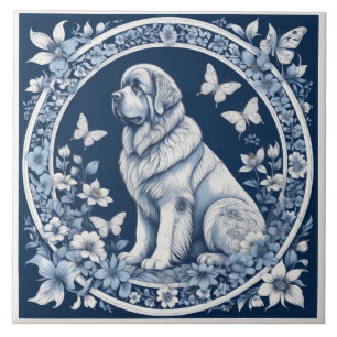 Azulejo Jardín Delft Terranova Azul Profundo
