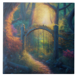 Azulejo Jardín forestal encantado |