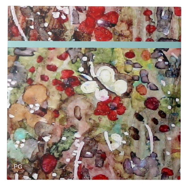 Azulejo "Jardín todo un flautista" (Frente)