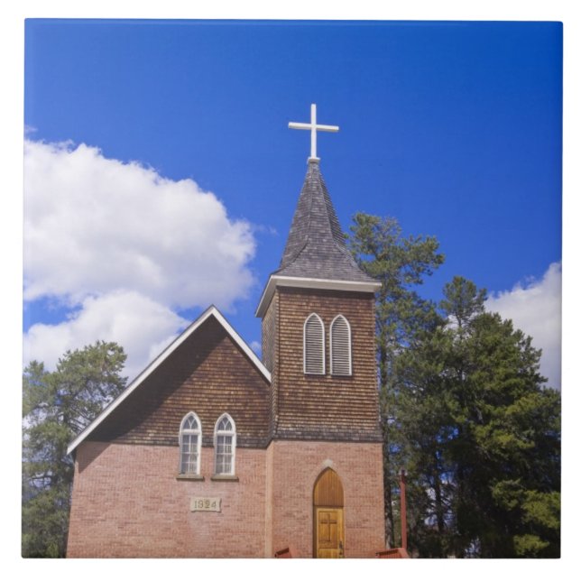 Azulejo Jasper, Alberta. (Frente)