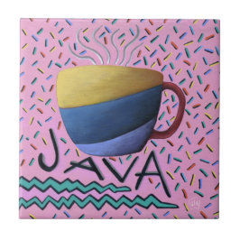 Azulejo Java Coffee Ceramic Tile