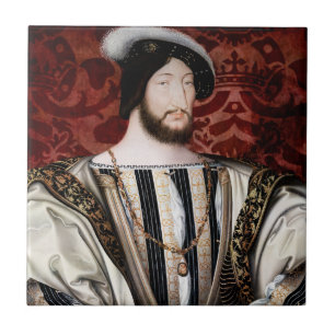 Azulejo Jean Clouet - Francois I, Rey de Francia