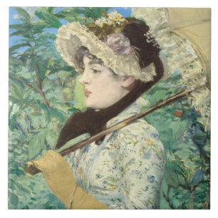 Azulejo Jeanne (primavera) Edouard Manet
